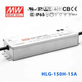 Mean Well HLG-150H-15A Power Supply 150W 15V - Adjustable 10A