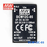 Mean Well DCW12C-05 DC-DC Converter - 12W - 36~72V in ±5V out 1.2A - PHOTO 2