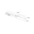 Archilight Mini A, Mini O, Mini T Series Power Feeder with 2m Cable - Black