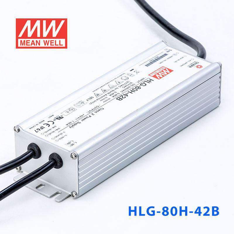 Mean Well HLG-80H-42B Power Supply 80W 42V - Dimmable 1.95A - PHOTO 3