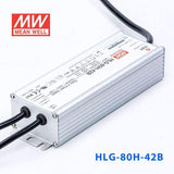 Mean Well HLG-80H-42B Power Supply 80W 42V - Dimmable - PHOTO 3