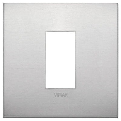 Vimar Arke Classic Plate 1M Aluminium
