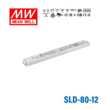 Mean Well SLD-80-12 Linear LED Driver 80W 12V 6600mA - Slim