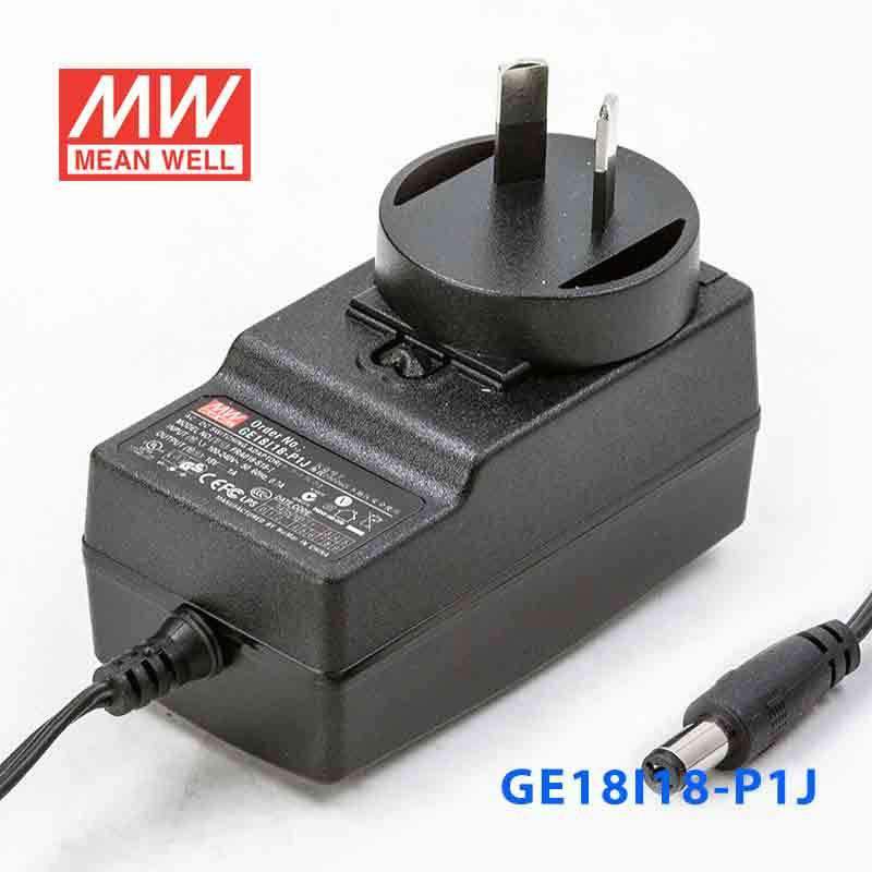 Mean Well GE18I18-P1J Power Supply 18W 18V 1A - PHOTO 1