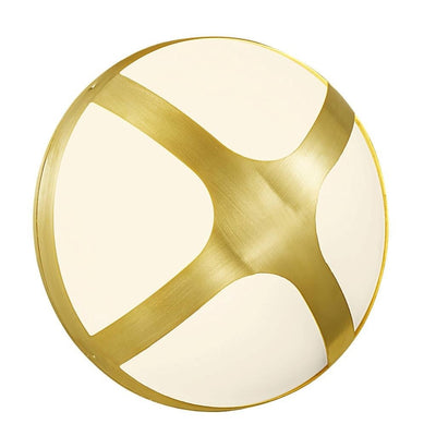Nordlux Cross 20 Wall Light Brass DFS