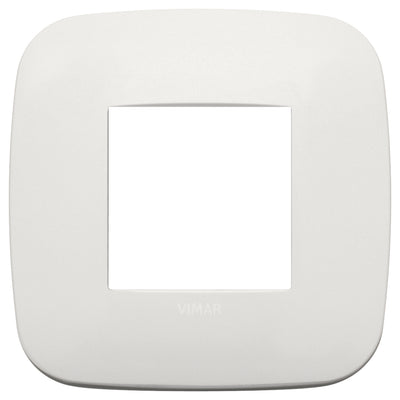 Vimar Arke Round Plate 2M Metal Matt Pearl