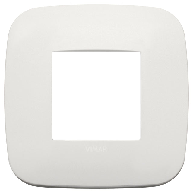 Vimar Arke Round Plate 2M Metal Matt Pearl