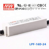 Mean Well LPF-16D-24 Power Supply 16W 24V - Dimmable