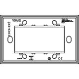 Vimar Eikon Plate 4M Glass Satin Black - PHOTO 2