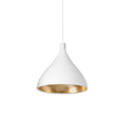 Pablo Pendant Swell XL Single Medium White / Brass