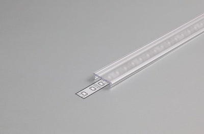Archilight LED Extrusion Diffuser - 2 Meter - Transparent - Click