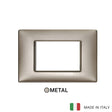 Vimar Plana Plate 3M met. Pearl Nickel