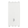 Vimar Arke 1P NO 10A Push Button White