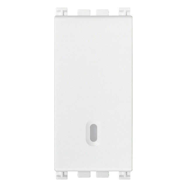 Vimar Arke 1P NO 10A Push Button White