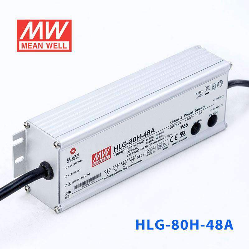 Mean Well HLG-80H-48A Power Supply 80W 48V - Adjustable 1.7A - PHOTO 1