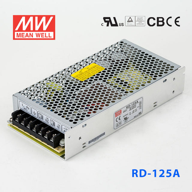 Mean Well RD-125A Power Supply 125W 5V 12V