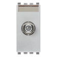 Eikon F Type Female Socket Connector Silver