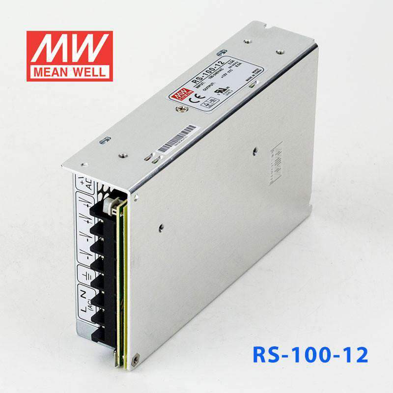 Mean Well RS-100-12 Power Supply 100W 12V 8.5A - PHOTO 1