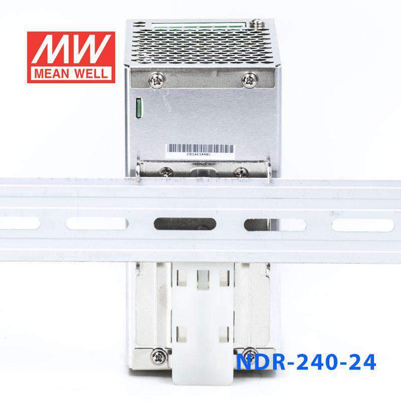 Mean Well NDR-240-24 Single Output Industrial Power Supply 240W 24V - DIN Rail - PHOTO 4