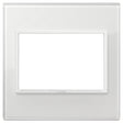Vimar Eikon Evo Plate 3M Crystal Total White Diamond - British Standard