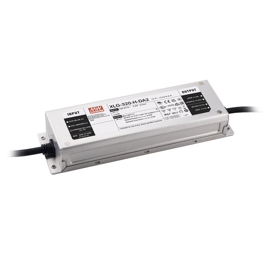 Mean Well XLG-320-M-DA2 Power Supply 310.8W 2800mA - DALI2 Dimmable