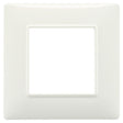 Vimar Plana Plate 2M Technopolymer Ivory - Square