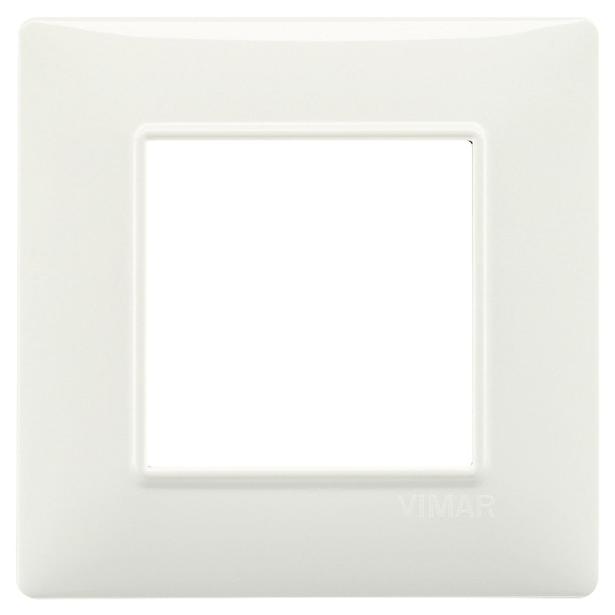 Vimar Plana Plate 2M Technopolymer Ivory - Square