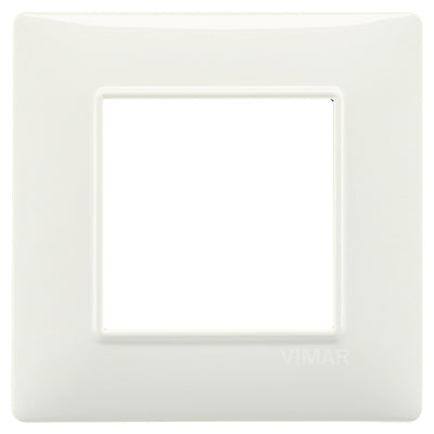 Vimar Plana Plate 2M Technopolymer Ivory - Square