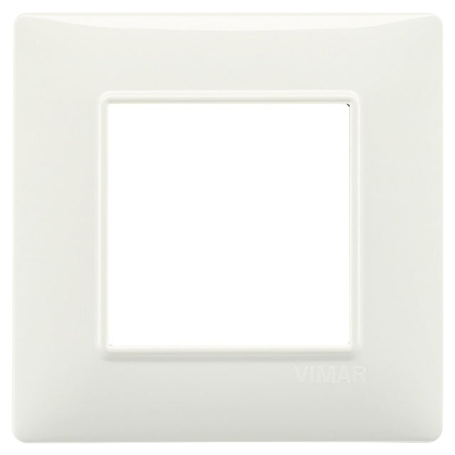 Vimar Plana Plate 2M Technopolymer Ivory - Square