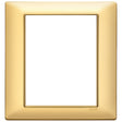 Vimar Plana Plate 8M Technopolymer Matt Gold