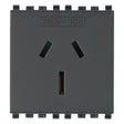 Vimar Eikon 2P+E 15A Australian Sicury Outlet Grey