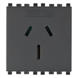 Vimar Eikon 2P+E 15A Australian Sicury Outlet Grey