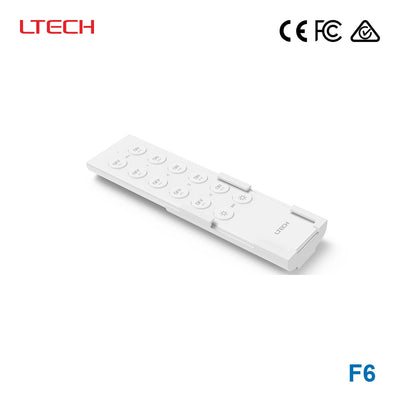 Ltech F6 Wireless RF Multi-zone Remote - Colour Temperature