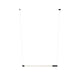 Horizontal Spindle Pendant 1180 — Alabaster