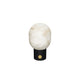 Orbi Oval Table Lamp — Alabaster