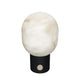 Orbi Oval Table Lamp — Alabaster