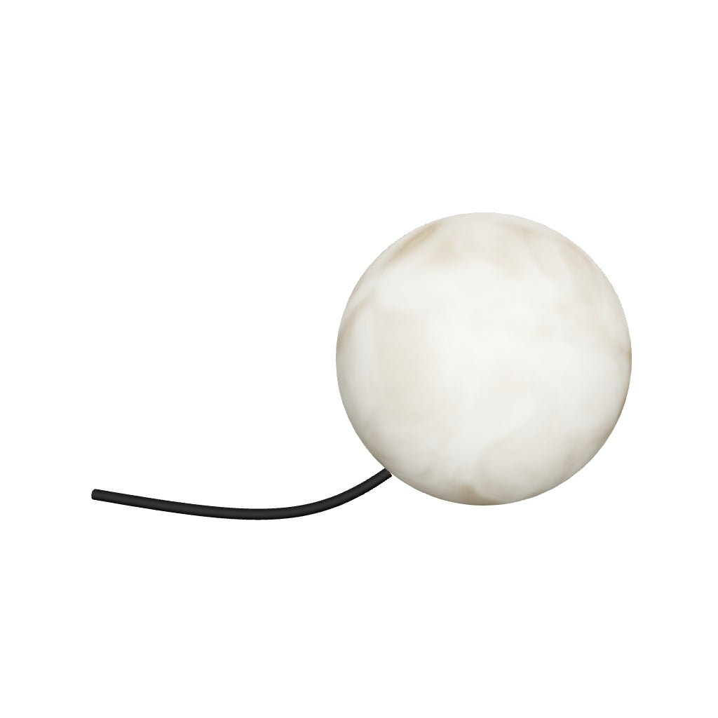 Orbi Sphere Table Lamp 120 — Alabaster