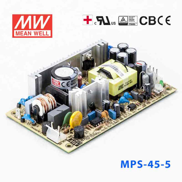 Mean Well MPS-45-5 Power Supply 45W 5V
