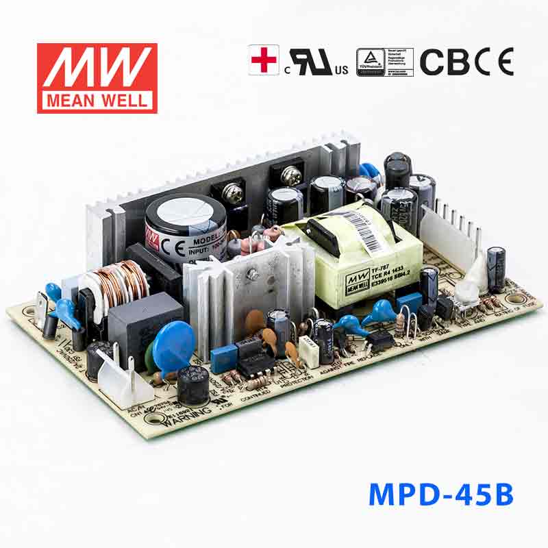 Mean Well MPD-45B Power Supply 45W 5V 24V