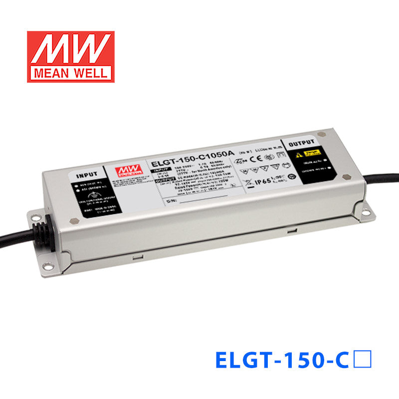 Mean Well ELGT-150-C700A Power Supply 150W 700mA - Adjustable