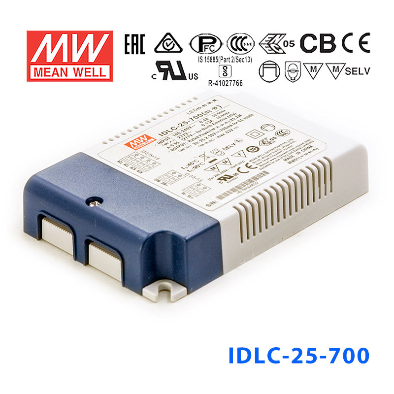 Mean Well IDLC-25-1050 Power Supply 25W 1050mA, Dimmable