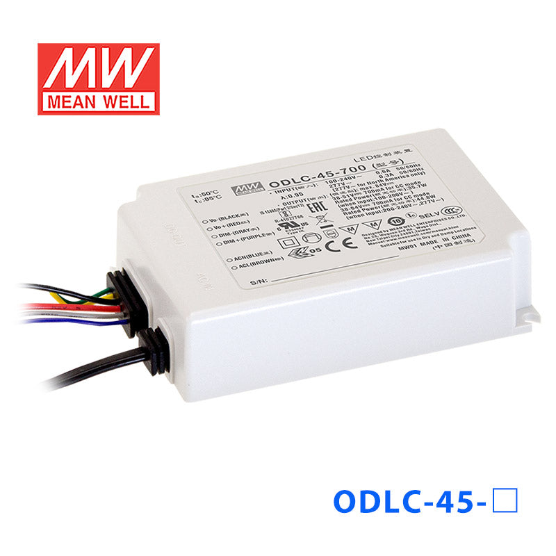 Mean Well ODLC-45A-700 Power Supply 45W 700mA (Auxiliary DC output)