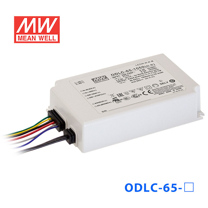 Mean Well ODLC-65-700 Power Supply 65W 700mA, Dimmable