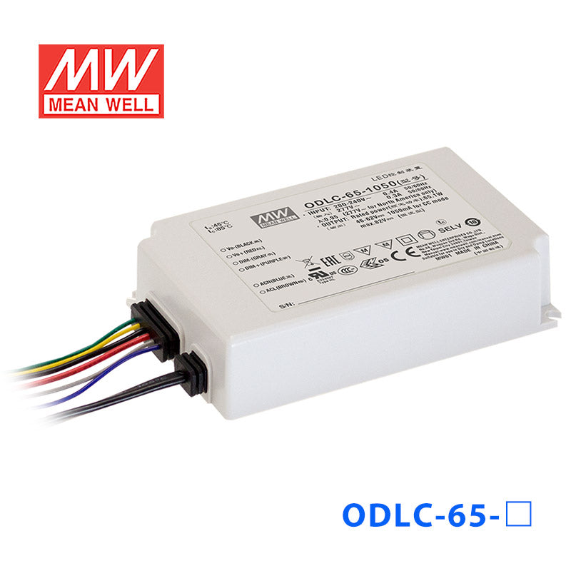 Mean Well ODLC-65A-1400 Power Supply 65W 1400mA (Auxiliary DC output)