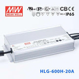 Mean Well HLG-600H-20A Power Supply 560W 20V - Adjustable