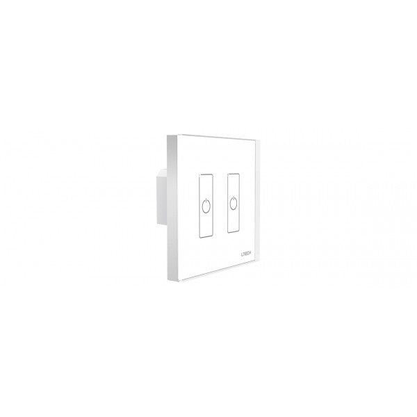 Ltech EDA2 2 Switch Touch Panel - DALI Master Dimmer