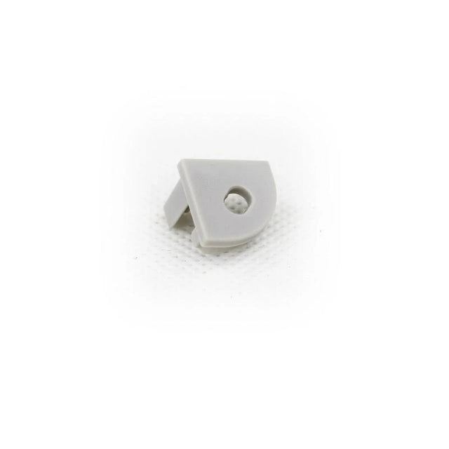 End cap (with hole) for Aluminum Extrusion -EXCR01