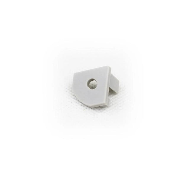 End cap (with hole) for Aluminum Extrusion -EXCR03