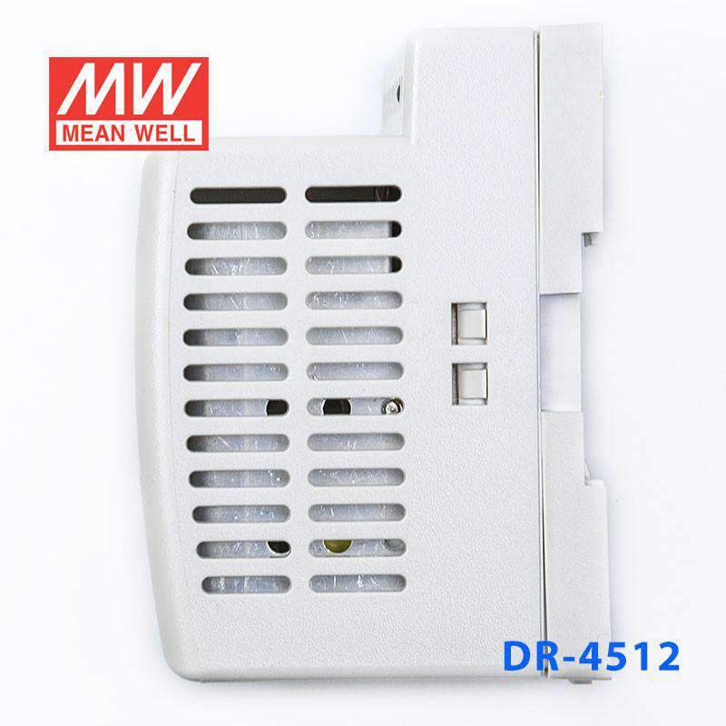 Mean Well DR-4512 AC-DC Industrial DIN rail power supply 45W - PHOTO 3