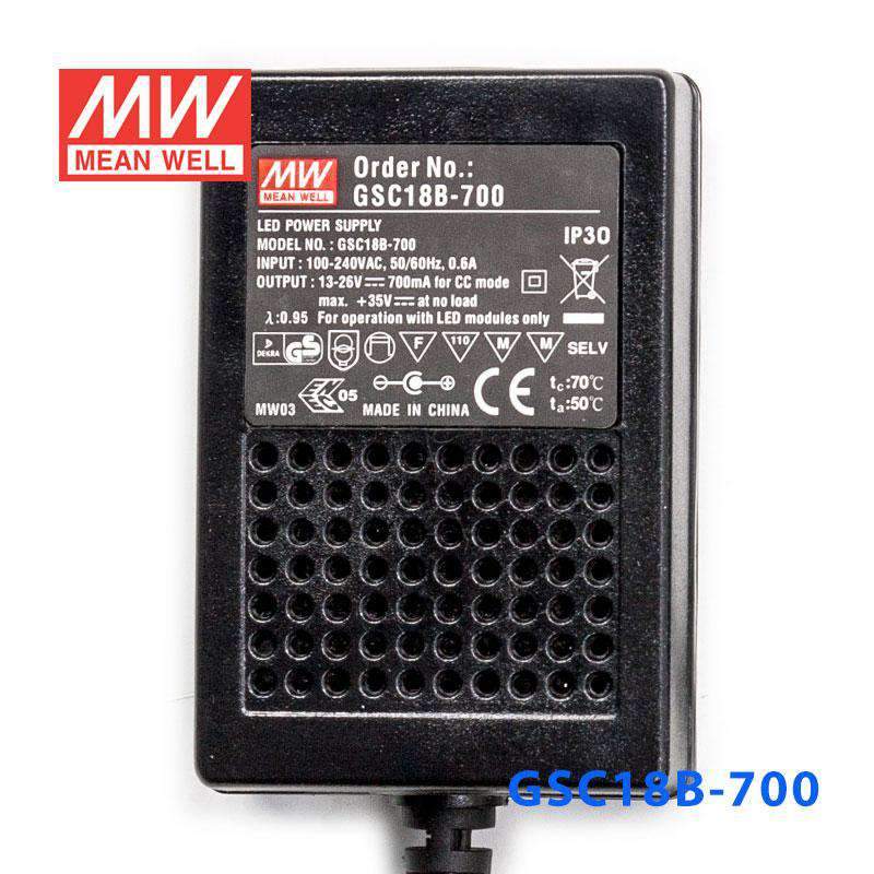 Mean Well GSC18B-700 Power Supply 18W 700A